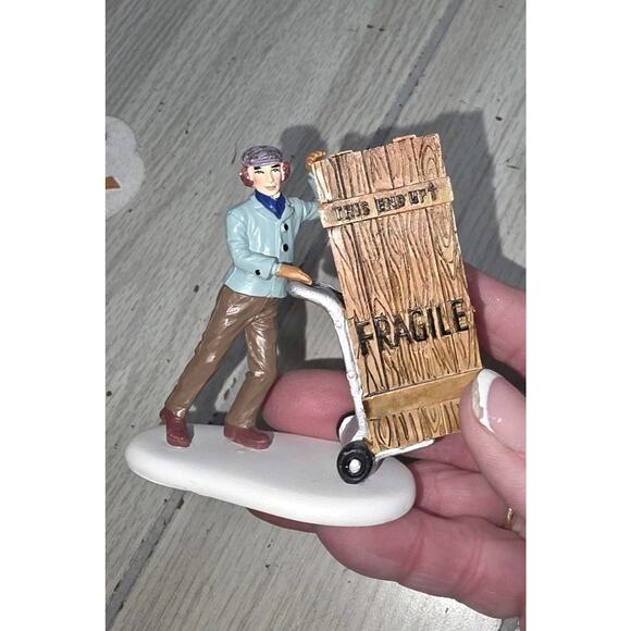 Department 56 A Christmas Story Village Fragile Delivery Figurine Holiday Decor - Picture 1 of 4